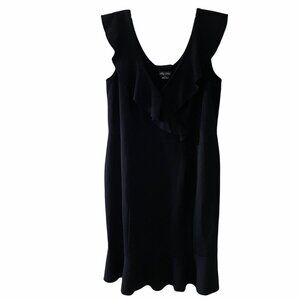 NWT City Chic Black Frill Seeker Dress Formal Cocktail 16